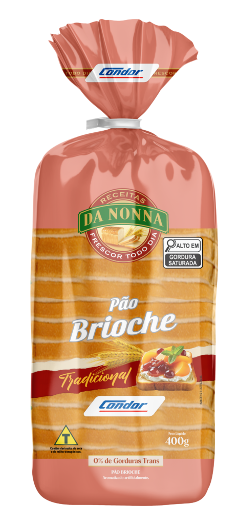 Pão Brioche 400g
