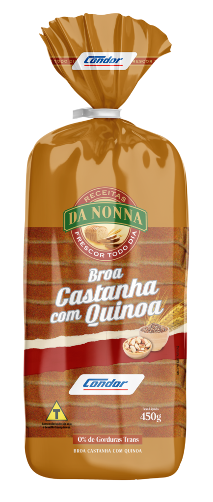 Broa Castanha com Quinoa 450g